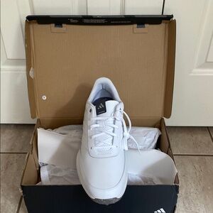 adidas Men's White Athletic Shoes
